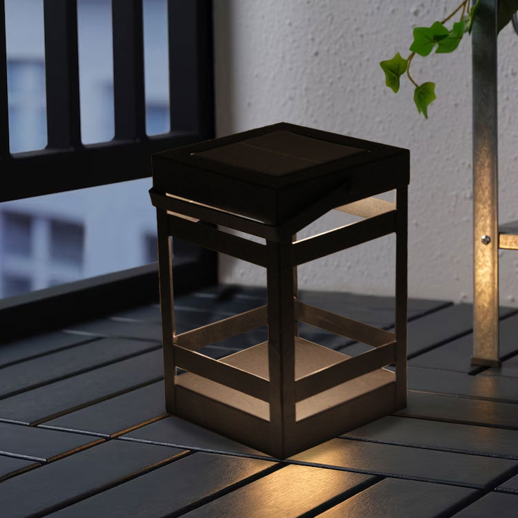 Portable Solar Iron Garden Lantern – SAVU