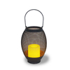 "VISTA" Metal Lantern with Battery LED Candle